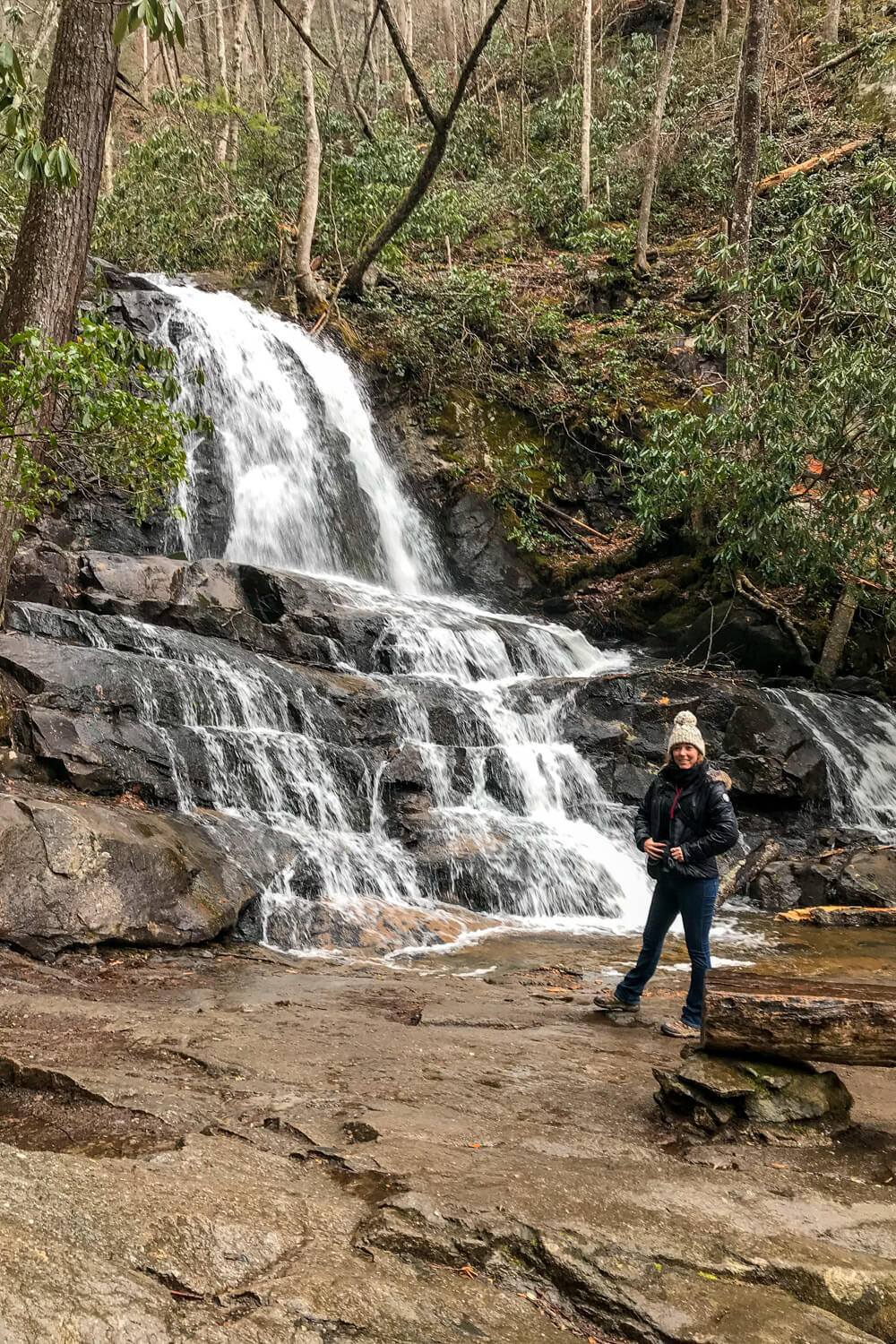 Hike the Laurel Falls Trail in the Smoky Mountains