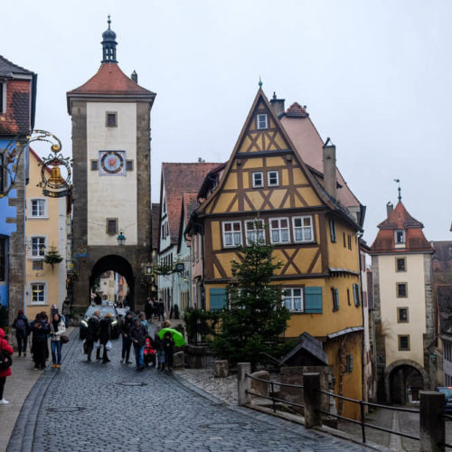 Visiting the Rothenburg Christmas Market in Germany